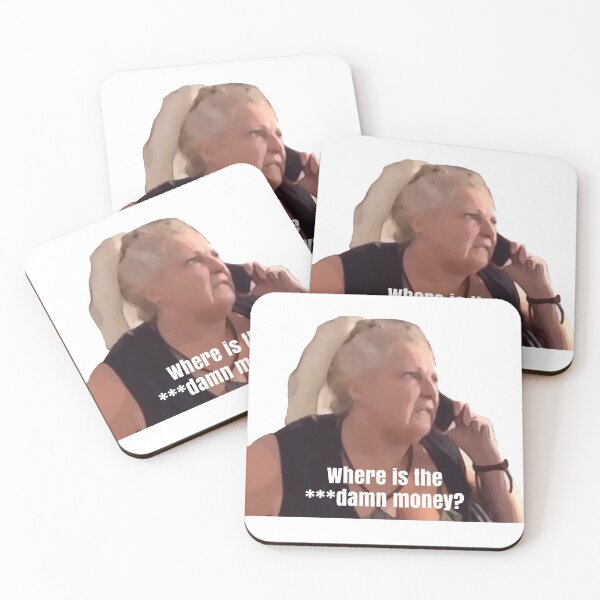 Item preview, Angela Where is the ***Damn Money designed and sold by Harvesting.
