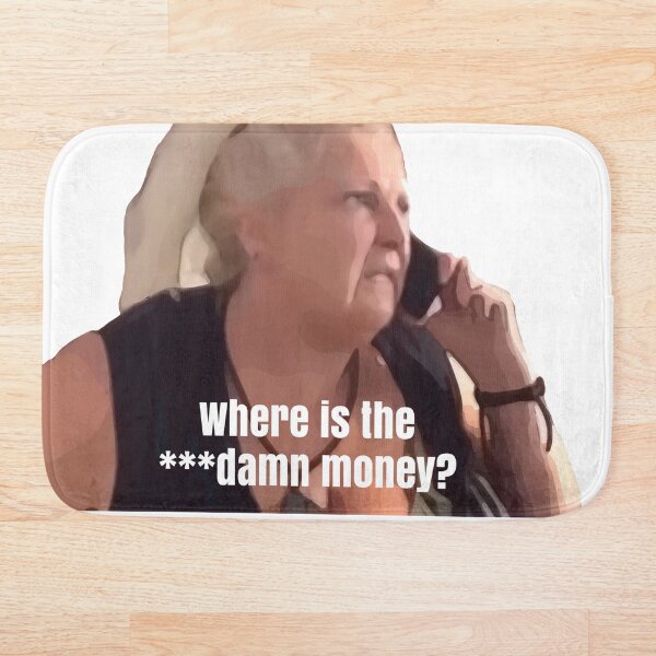 Item preview, Angela Where is the ***Damn Money designed and sold by Harvesting.