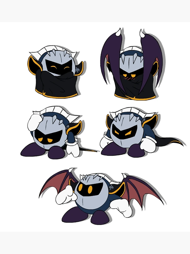 Meta Knight Kirbys Adventure Greeting Card by Amin Sholeh