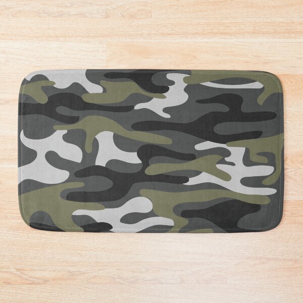 Item preview, Grey and Green Camouflage designed and sold by shirtgrass.