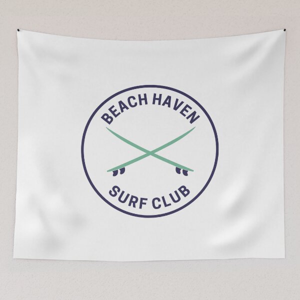 Item preview, Vintage Beach Haven Surf Club designed and sold by fearcity.