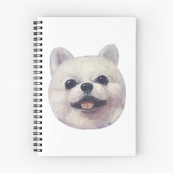 Item preview, White fat pomeranian designed and sold by PetPetArt.