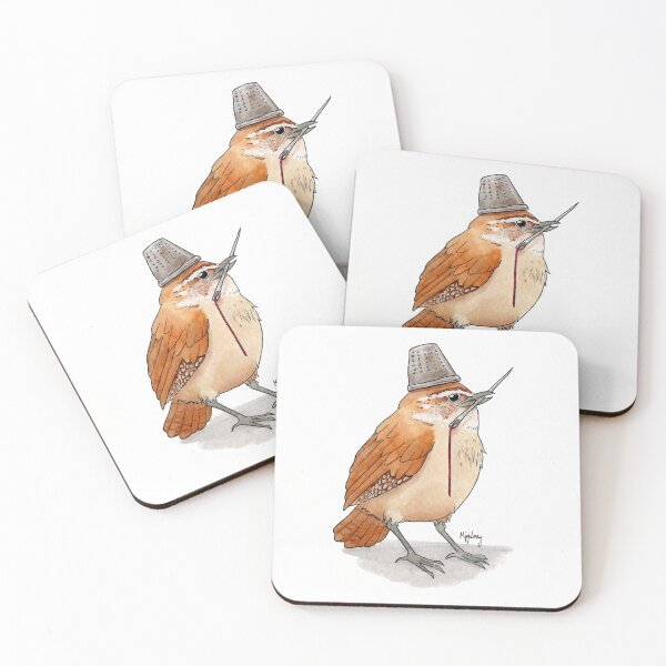 Item preview, Watercolour Ink Tailor Bird designed and sold by Norayice.