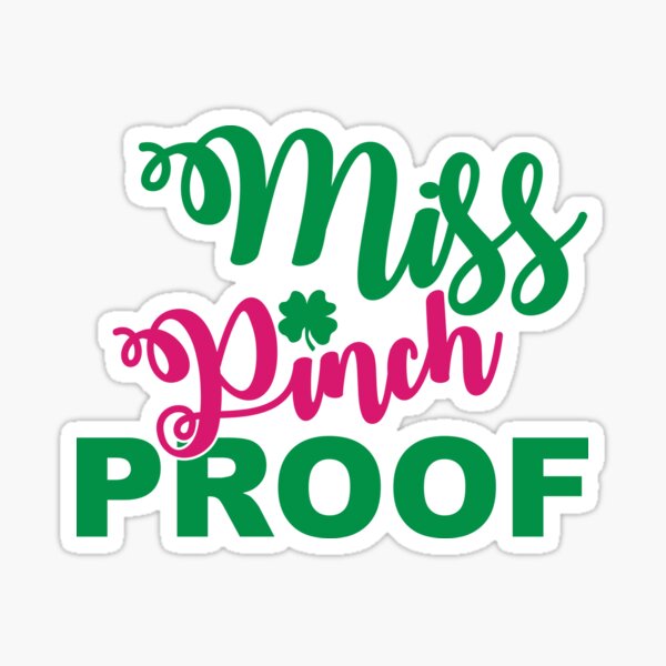 Item preview, Miss Pinch Proof designed and sold by Mysewcuteboutiq.