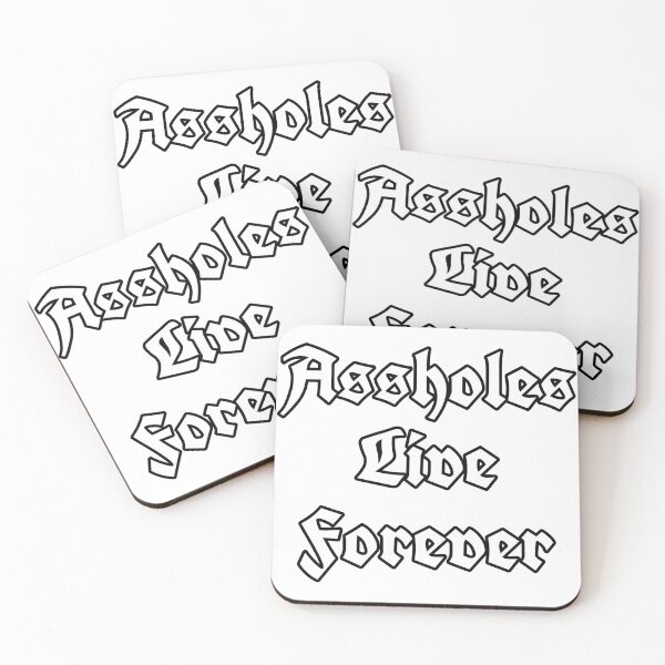 Item preview, Assholes Live Forever designed and sold by jennyvar.