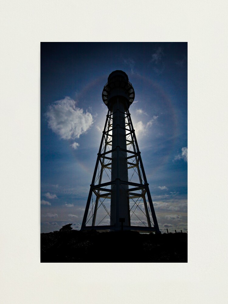 Alternate view of Lighthouse Halo - Currie, King Island,Tasmania Photographic Print