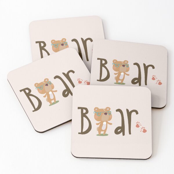 Item preview, Hipster Bear designed and sold by tofusan.