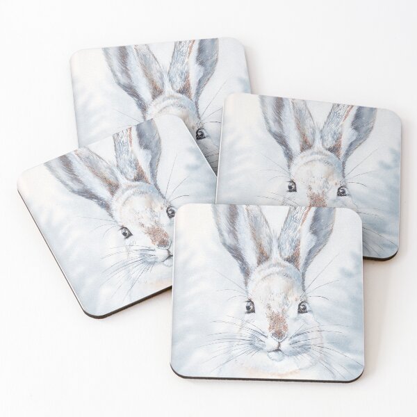 Item preview, Snowshoe Hare designed and sold by Fuzzybutt Studios.