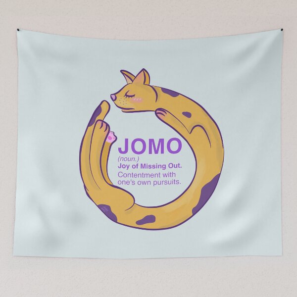 Item preview, JOMO JOY OF MISSING OUT DOG designed and sold by aydapadi.
