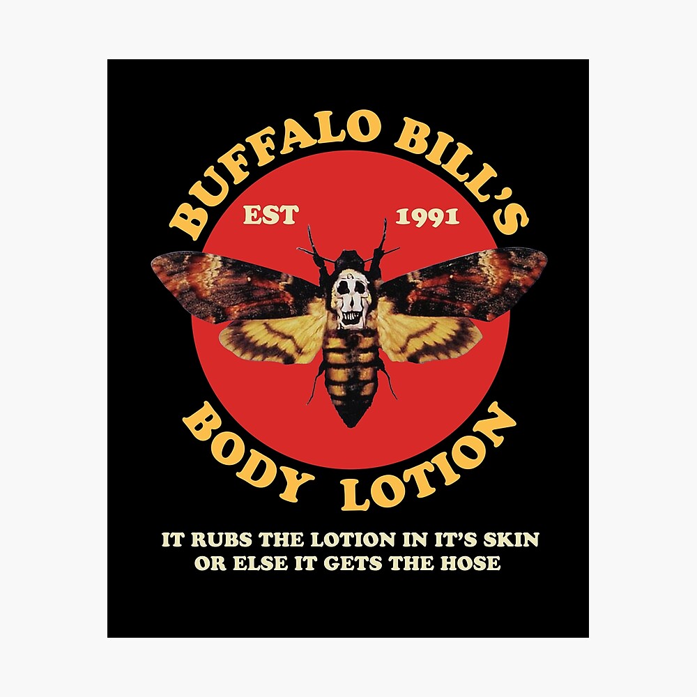 Vintage Buffalo Bill's Body Lotion Est 1991 Silence Of the Lambs