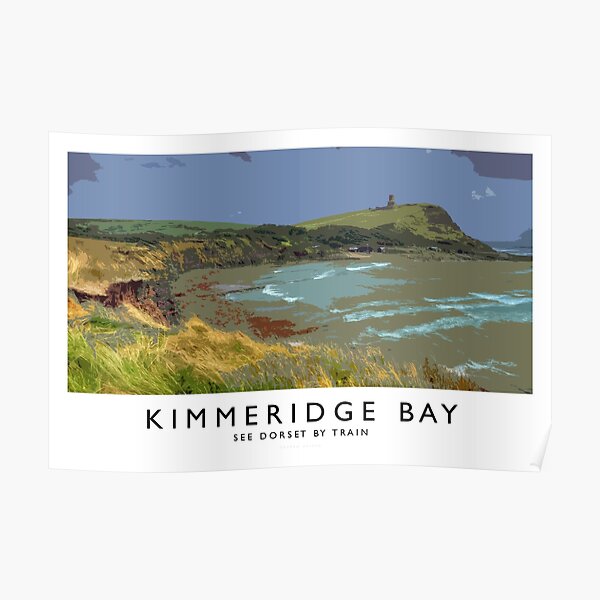 Kimmeridge Bay, (Railway Poster) Poster