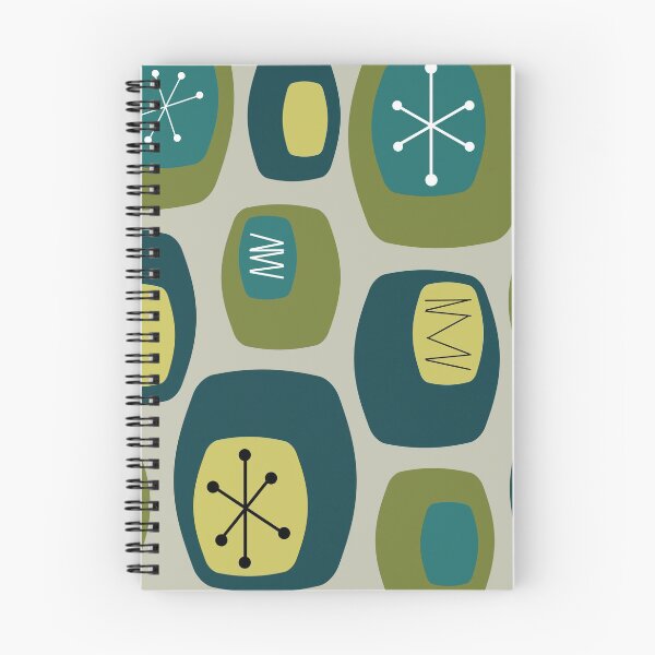 Item preview, Mid Century Modern Oblongs Olive Green designed and sold by thepixelgarden.