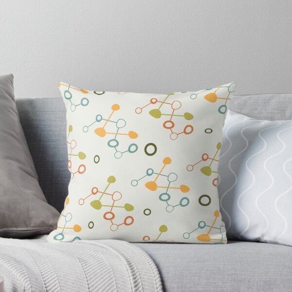 Item preview, Mid Century Modern Atomic Age Pattern Colorful designed and sold by thepixelgarden.