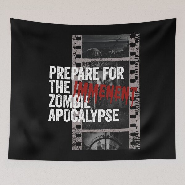 Item preview, Halloween - Prepare for the eminent Zombie Apocalypse designed and sold by PincGeneral.