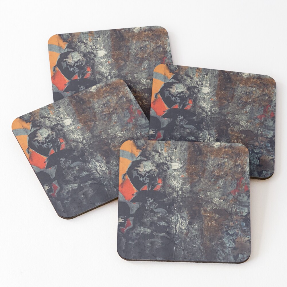 Item preview, Coasters (Set of 4) designed and sold by HeadacheMachine.