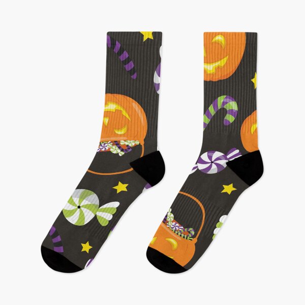 Item preview, Happy Halloween pumpkin sweets pattern designed and sold by wolfgangrainer.