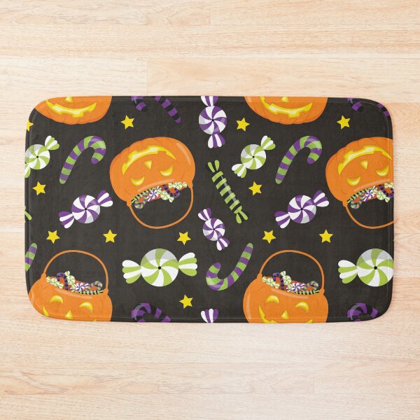 Item preview, Happy Halloween pumpkin sweets pattern designed and sold by wolfgangrainer.
