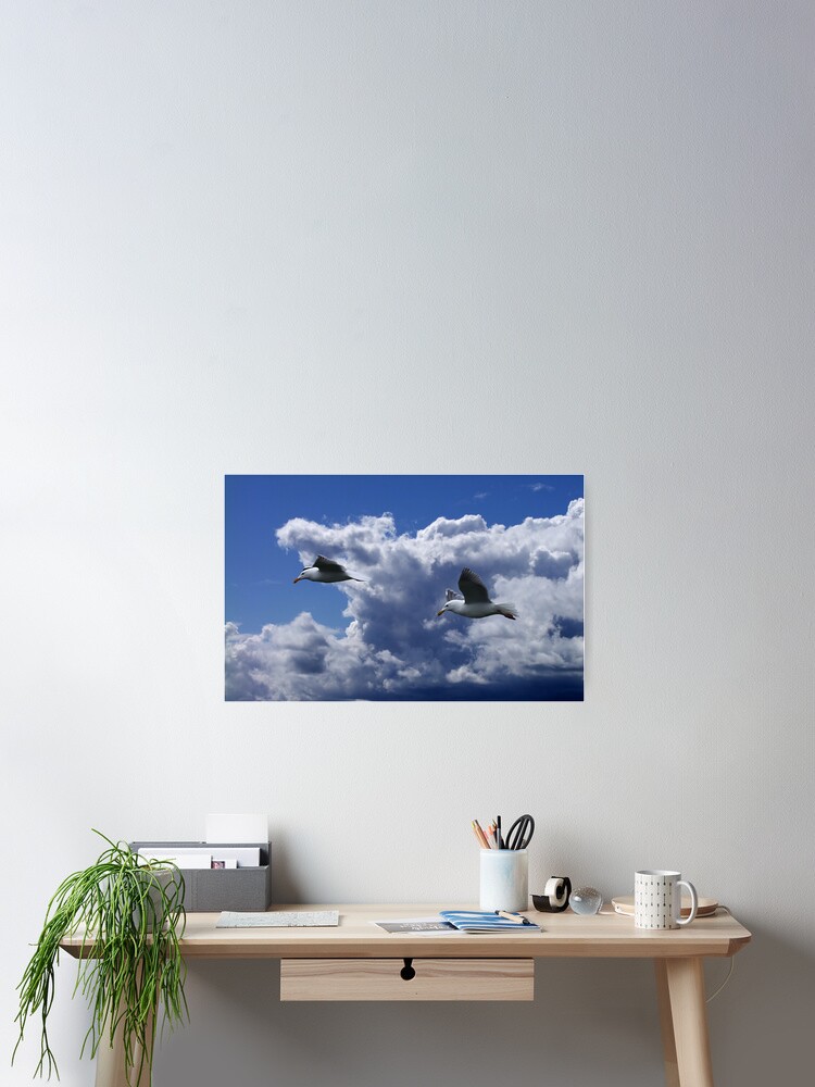 Thumbnail 2 of 3, Poster, Wind Riders designed and sold by GeorgeCousins.