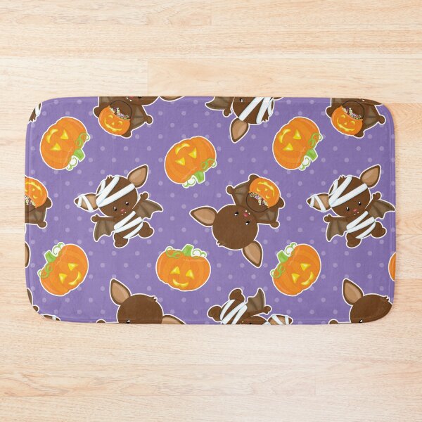 Item preview, Happy Halloween bat pattern designed and sold by wolfgangrainer.