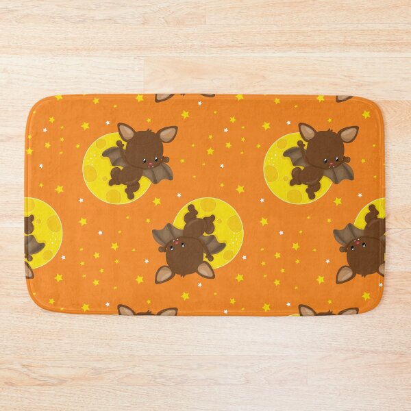 Item preview, Happy Halloween bat pattern designed and sold by wolfgangrainer.