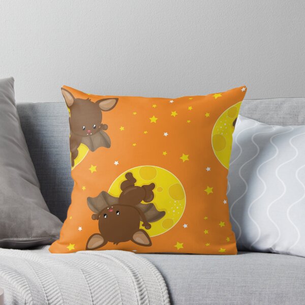 Item preview, Happy Halloween bat pattern designed and sold by wolfgangrainer.
