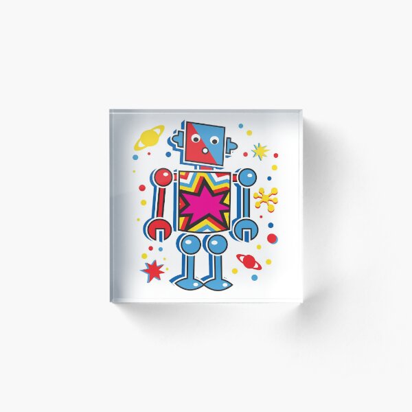 Boy Acrylic Blocks Redbubble - roblox boombox id ciu