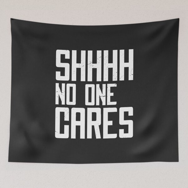 Item preview, Nobody cares designed and sold by Vanditdesigns.