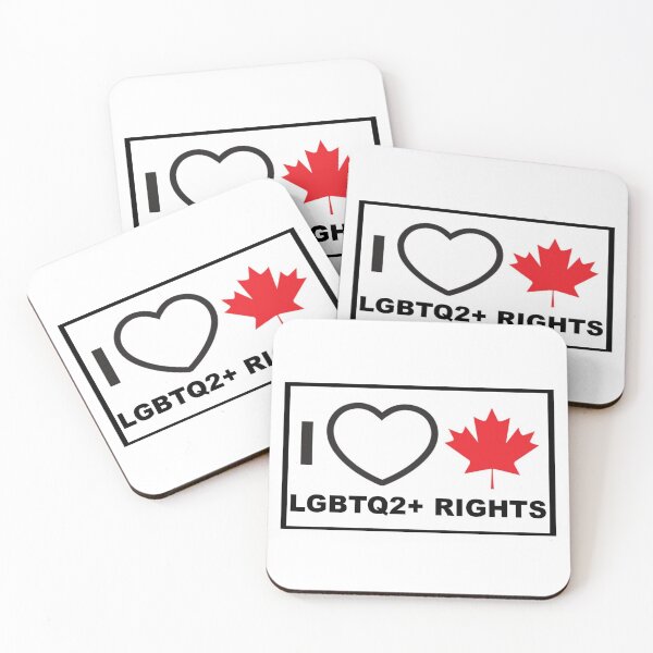 Item preview, I Love Canadian LGBTQ2+ Rights designed and sold by KaiDee.