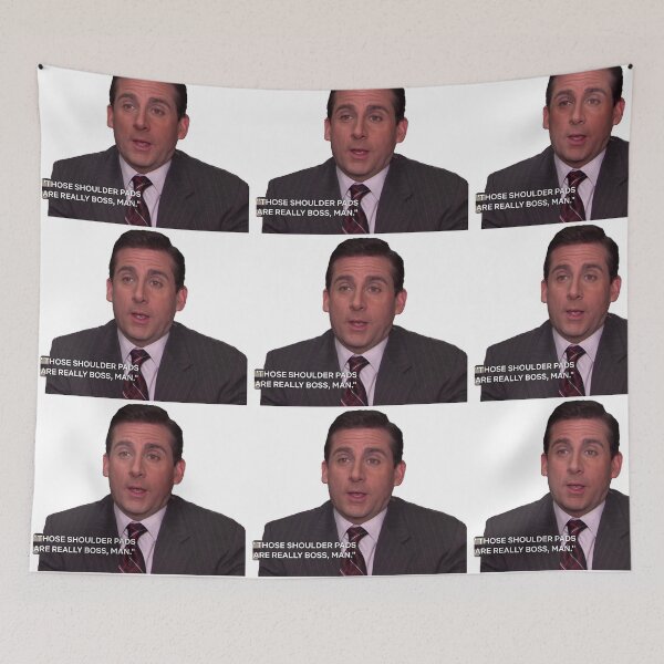 Item preview, Michael Scott designed and sold by Rachel Meiners.