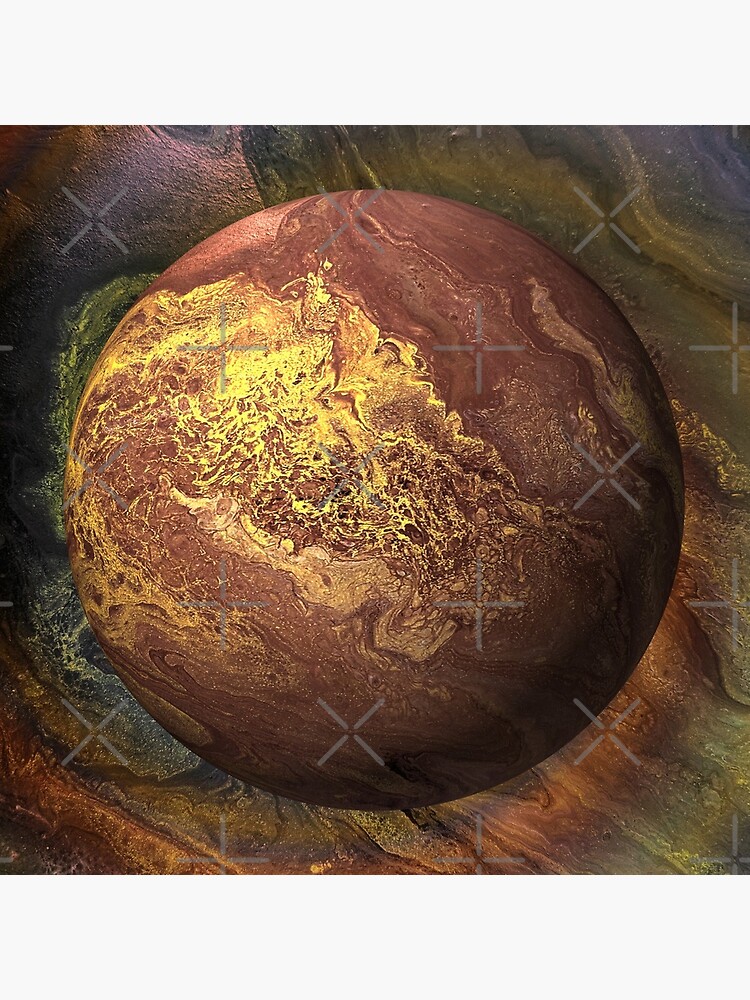 Desert Moon: outer space planet by kerravonsen