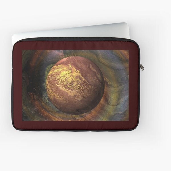 Desert Moon: outer space planet Laptop Sleeve