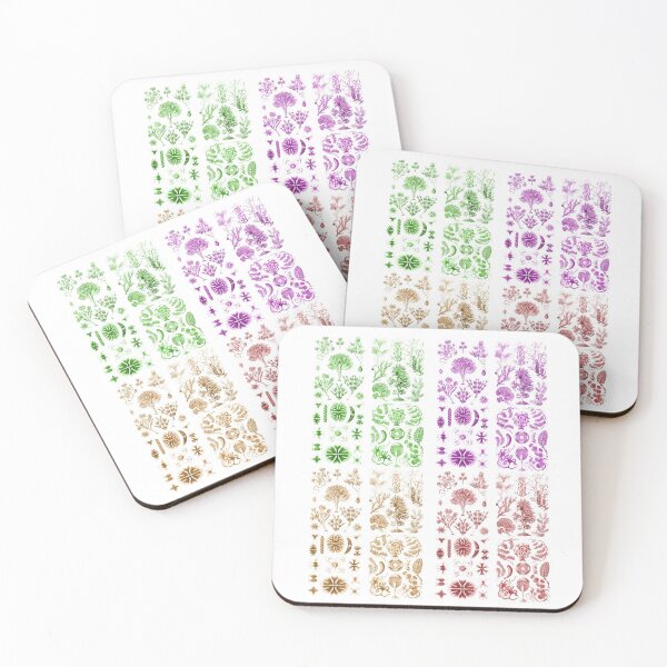 Item preview, A composite of Plates 13, 15, 24 & 64 from Haeckel's "Art-forms of Nature". designed and sold by Squirrox.