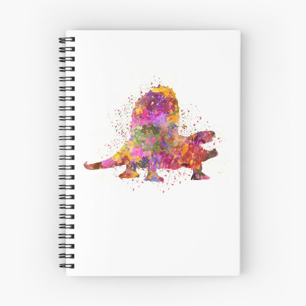 Item preview, Dimetrodon dinosaur in watercolor designed and sold by paulrommer.