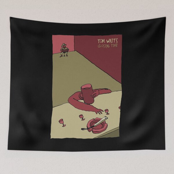 Item preview, Tom Waits - Closing Time designed and sold by BlackLineWhite.