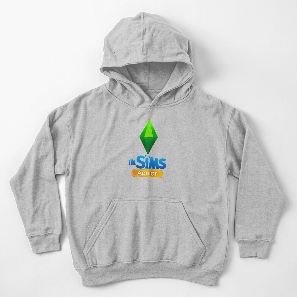 I'm The Sims Addict Kids Pullover Hoodie