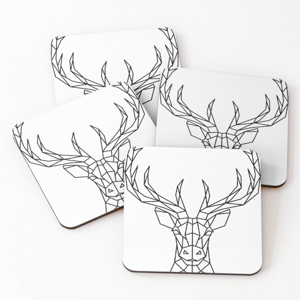 Item preview, Geometric Deer designed and sold by acarrollton.