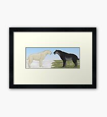 Seasonal Sabertooth Framed Print