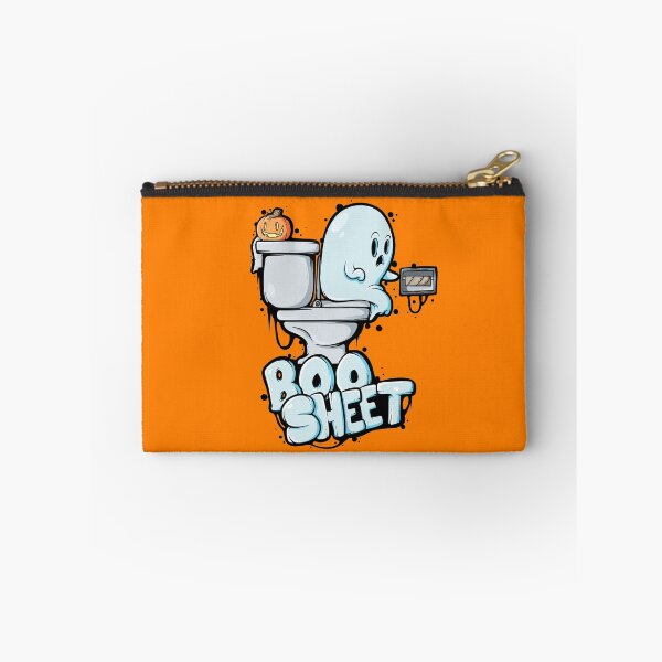 Item preview, Halloween Boo Sheet Ghost On A Toilet  designed and sold by swiftyspade.