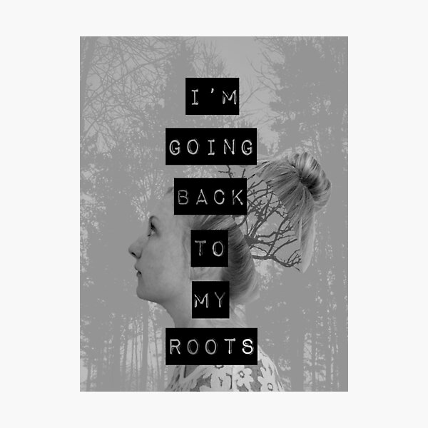 Roots (Black/White) Photographic Print