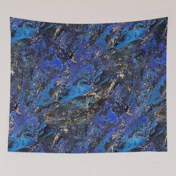 Item preview, Precious Lapis Lazuli Stone Mineral Blue Gold designed and sold by artsandsoul.