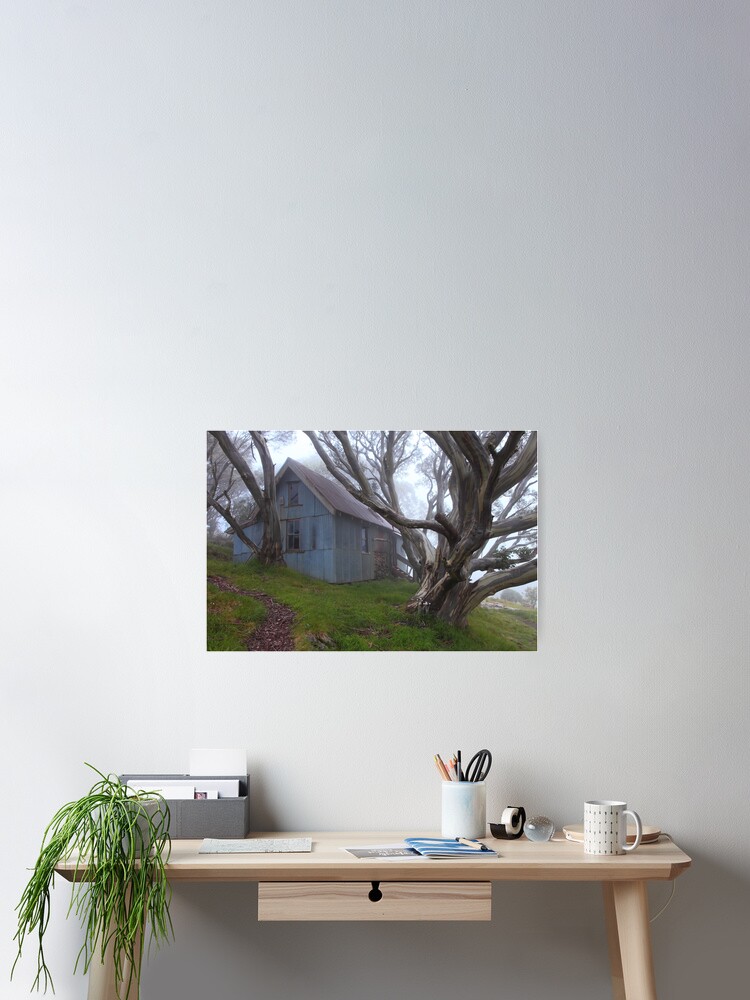 Thumbnail 2 of 3, Poster, Cope hut Mt Bogong. designed and sold by DONWILSON.