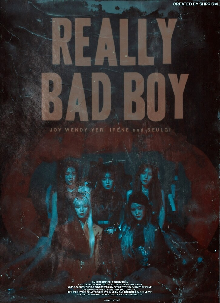 "Really Bad Boy" by shprism Redbubble