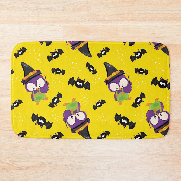 Item preview, Happy Halloween owl pattern designed and sold by wolfgangrainer.
