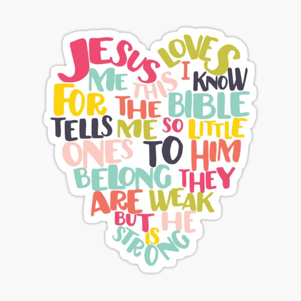 Item preview, Jesus Loves Me  designed and sold by Primroaddesigns.