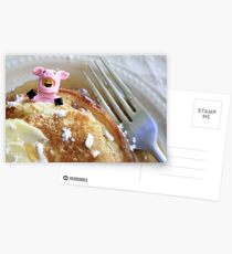 Pig In A Blanket Postcards
