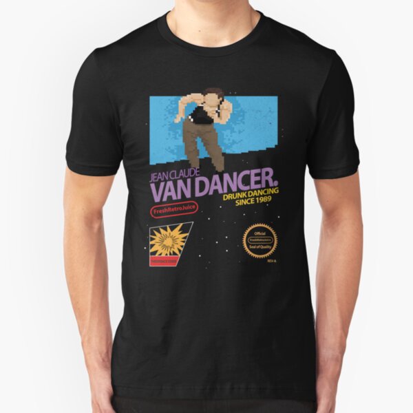 Jean Claude Van Dancer Slim Fit T-Shirt
