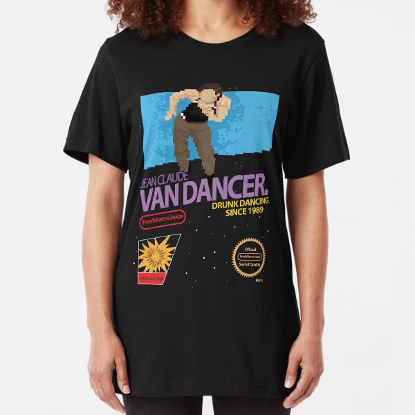 Jean Claude Van Dancer Slim Fit T-Shirt