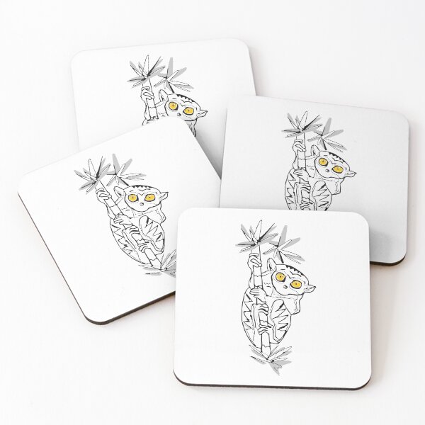 Tarsier Coasters (Set of 4)
