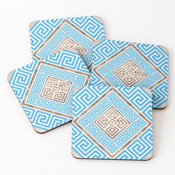 Item preview, Greek Key Ornament - Greek Meander -Rhombus #1 designed and sold by k9printart.