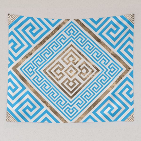 Item preview, Greek Key Ornament - Greek Meander -Rhombus #1 designed and sold by k9printart.